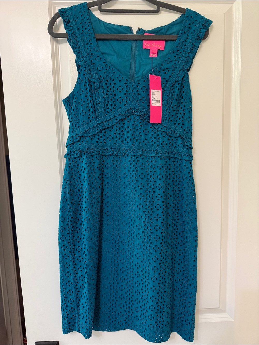NWT Lilly Eyelet Teal Dress | Size 2 🫶🏼